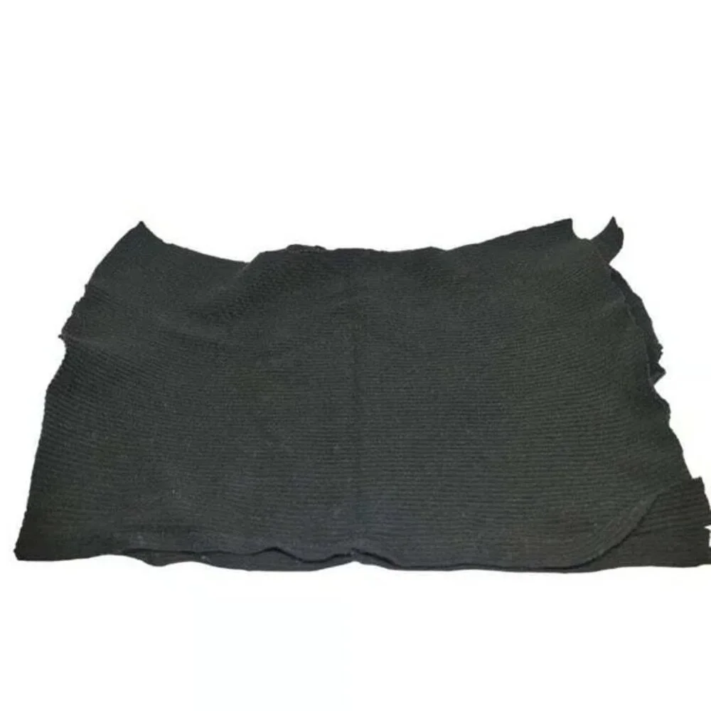 Black Microfiber Towel Cleaning Cloth for LED TV and Auto Detailing Polishing